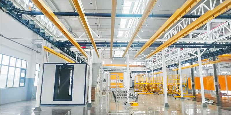 industrial powder coating system