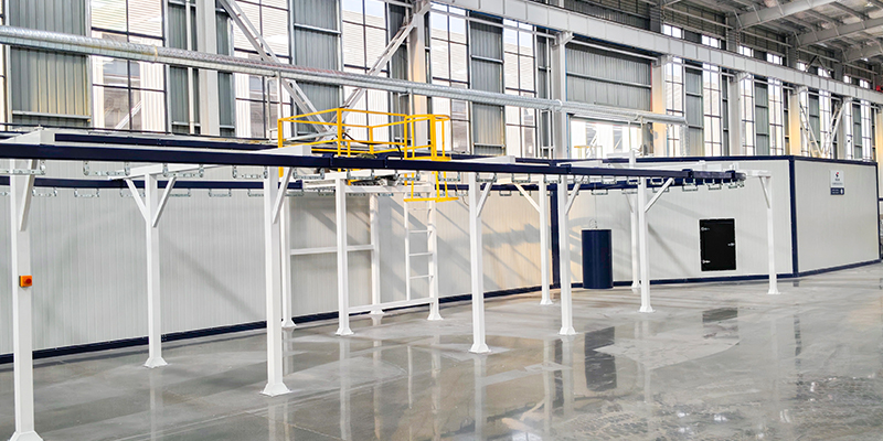 industrial powder coating system