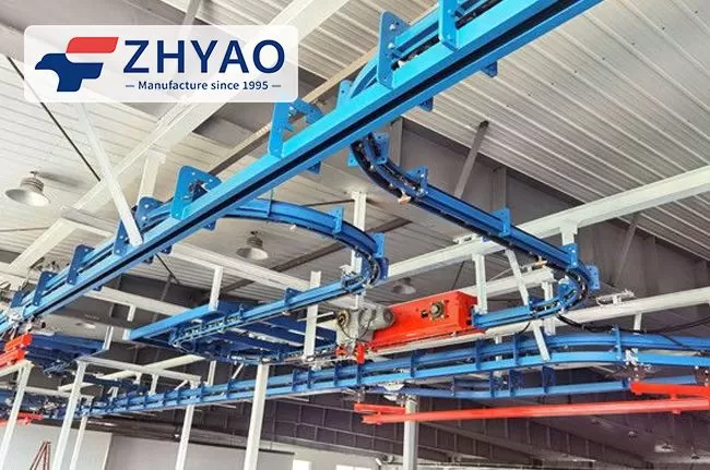 Advantage of Cross Chain Power and Free Conveyor