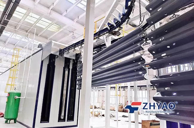 Understanding the Structure of a Complete Powder Coating and Painting Line