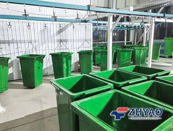 Powder Coating Solutions for Waste Bins