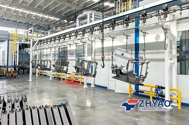 Automatic Powder Coating Line Price for Factories