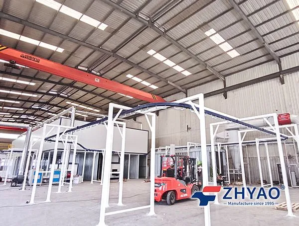 Automatic Powder Coating Line for Cable Trays in China