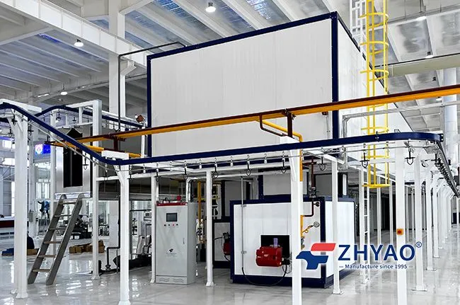 Overhead Powder Coating Line for High-Volume Production