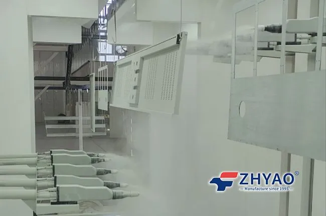 How Many Automatic Powder Spray Guns Does a Powder Coating Line Need?