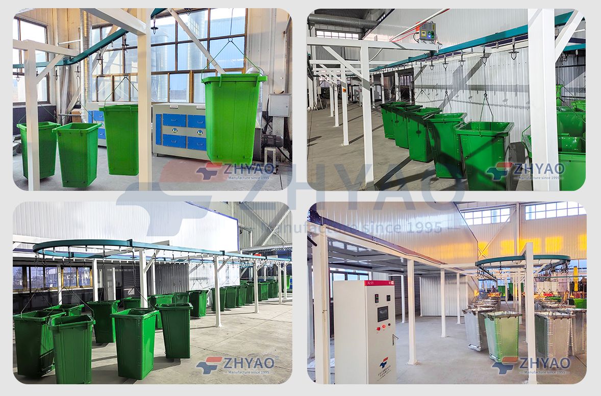 Powder Coating Solutions for Waste Bins