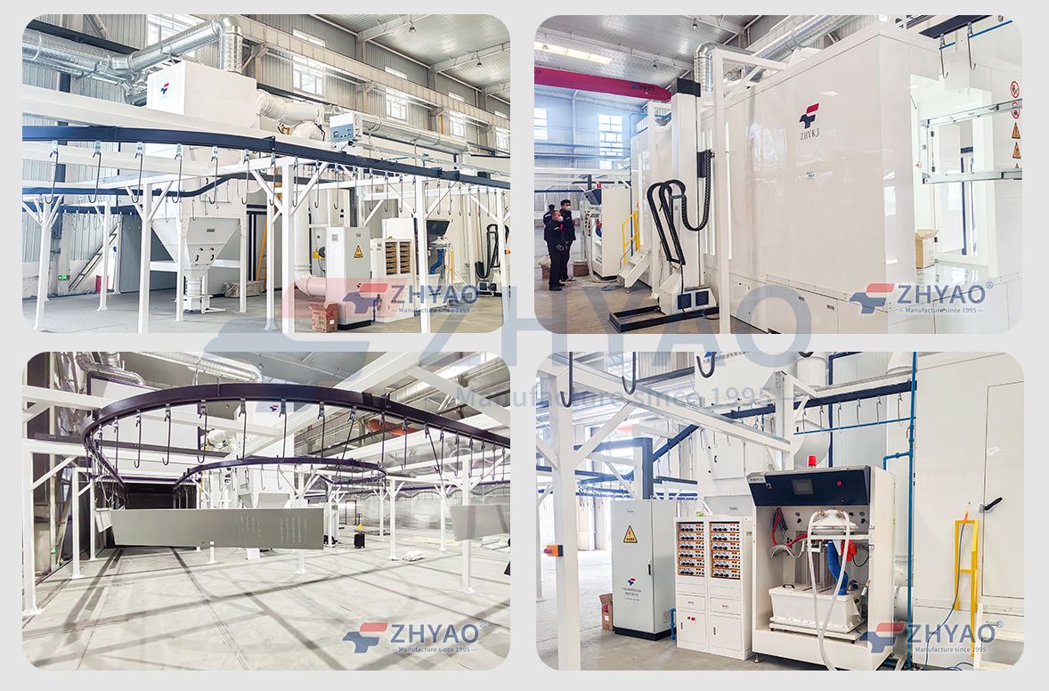 Electrical Cabinet Powder Coating Line Project