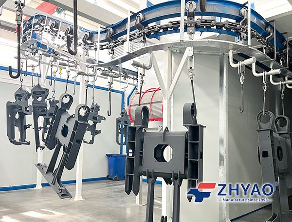 Shandong Lipai Excavator Powder Coating Line Project