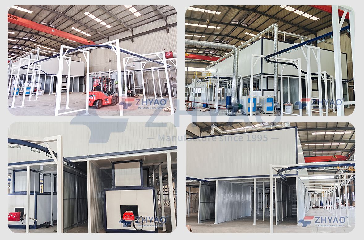 Automatic Powder Coating Line for Cable Trays in China