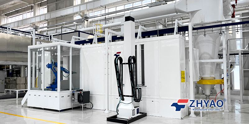 Overhead Powder Coating Line for High-Volume Production